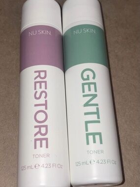 NEVER OPENED Skin Restore & Gentle Toners - Pink and Mint